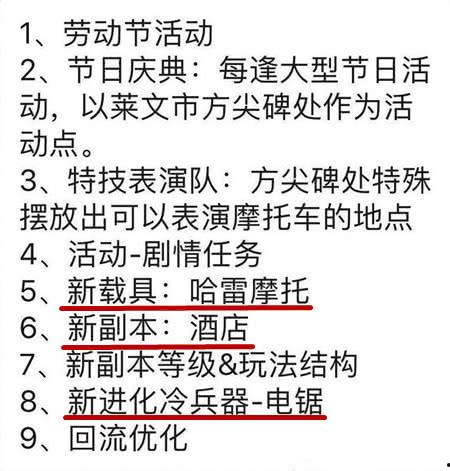 载具返场最新爆料